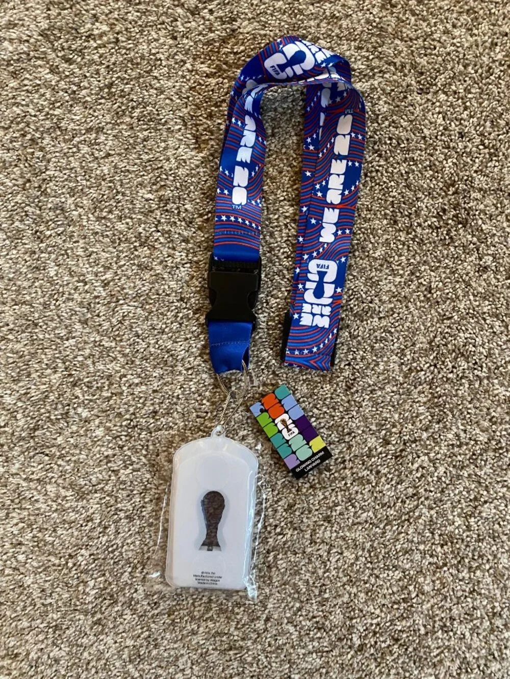 Official FIFA World Cup 2026 Host Nation Edition Neck Strap for ID Badge